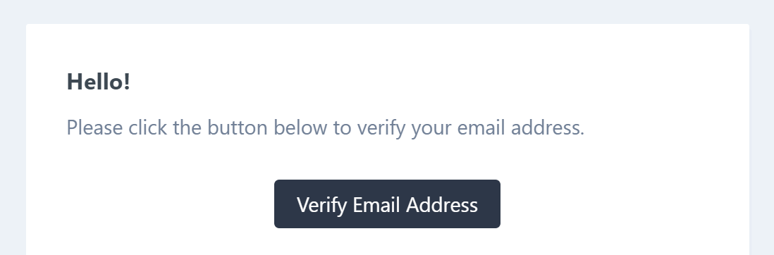 Verification Email